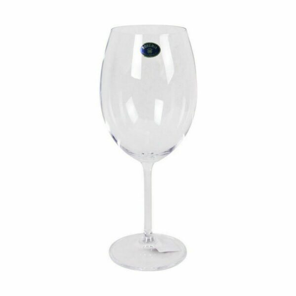 Set di calici da vino Bohemia Crystal Clara 580 ml Vino 6 Pezzi (4 Unità)