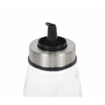 Oliera Quttin Trasparente Argentato Vetro 200 ml 6,5 x 6,5 x 12,5 cm (12 Unità)