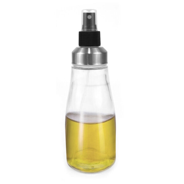 Oliera Anna Trasparente Argentato Vetro 330 ml (12 Unità)