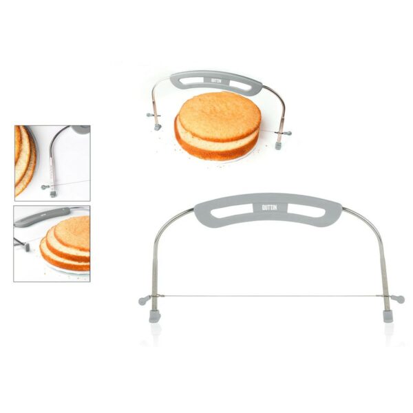 Fresa Quttin Plastica 33 x 16,5 cm Torta (24 Unità)