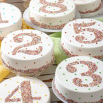 Modello per torta Algon Numeri 4 36 Unità