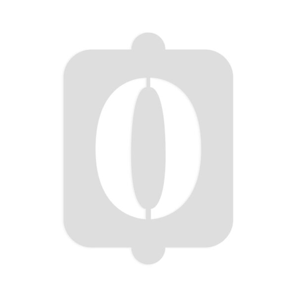 Modello per torta Algon Numeri 0 36 Unità