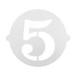 Modello per torta Algon Numeri 5 36 Unità