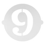 Modello per torta Algon Numeri 9 36 Unità