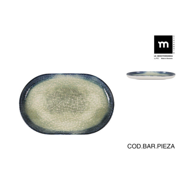 Teglia da Cucina La Mediterránea Olaf Ovale 20 x 13 x 2 cm (24 Unità)