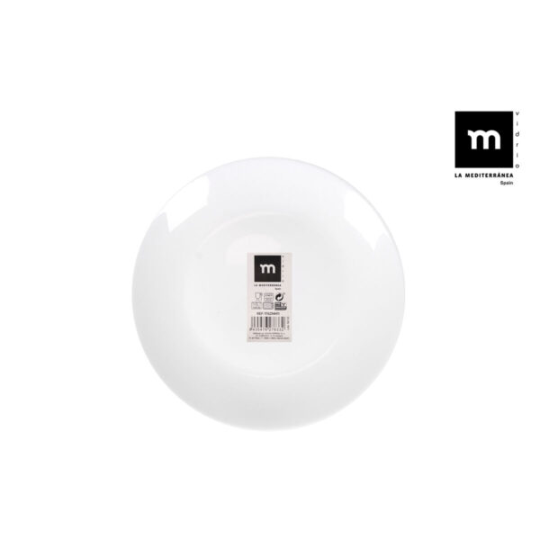 Piatto da Dolce La Mediterránea Coup basic ø 18 x 2,5 cm (48 Unità)