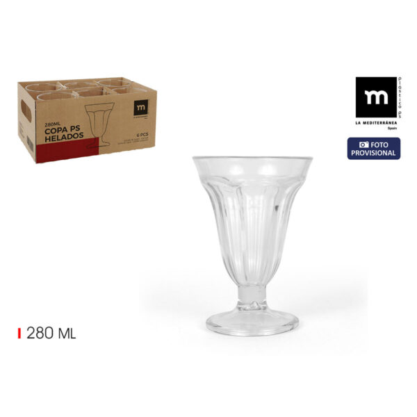 Coppa per Gelati e Frullati La Mediterránea 0,28 l (24 Unità)