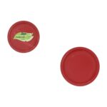 Set di piatti Algon Rosso 20 cm 10 Pezzi (24 Unità)