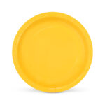 Set di piatti Algon Giallo 20 cm 10 Pezzi (24 Unità)