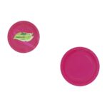 Set di piatti Algon Fucsia 20 cm 10 Pezzi (24 Unità)