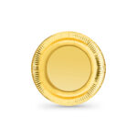 Set di piatti Algon Dorato 18 cm 12 Pezzi (18 Unità)