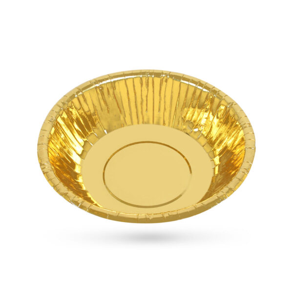Set di piatti Algon Dorato 450 ml 6 Pezzi (18 Unità)