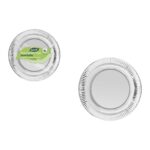 Set di piatti Algon Argentato 23 cm 10 Pezzi (18 Unità)