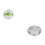 Set di piatti Algon Argentato 450 ml 6 Pezzi (18 Unità)