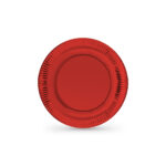 Set di piatti Algon Rosso 18 cm 12 Pezzi (18 Unità)