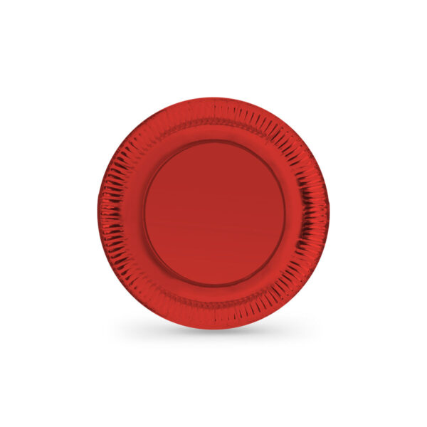 Set di piatti Algon Rosso 18 cm 12 Pezzi (18 Unità)