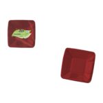 Set di piatti Algon Rosso 18 cm 12 Pezzi (18 Unità)