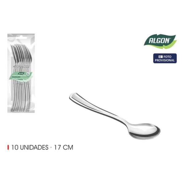 Set di Cucchiai Algon 17 cm 10 Pezzi (24 Unità)