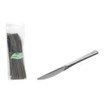 Set di coltelli riutilizzabili Algon Argentato Plastica 20 cm 10 Pezzi (24 Unità)