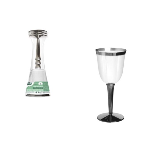 Calice per vino Algon 3 Pezzi (12 Unità)