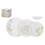 Servizio di Piatti La Mediterránea Reims Rotonda 18 Pezzi (2 Unità)