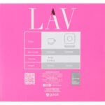 Set di 6 Tazze con Piatto LAV Cozy 90 ml (6 Unità)