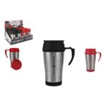 Tazza Thermos con Coperchio ThermoSport Travel Rosso 400 ml (12 Unità)