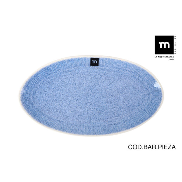 Teglia da Cucina La Mediterránea Calobra Azzurro 31 x 17,5 cm (24 Unità)