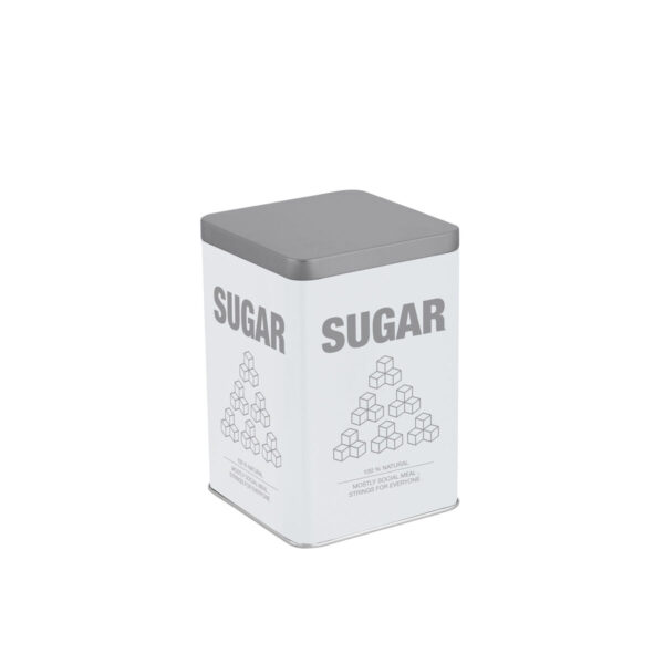 Barattolo in Metallo Quttin SUGAR (12 Unità)
