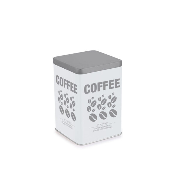 Barattolo in Metallo Quttin COFFEE Metallo 10,5 x 10,5 x 15 cm (12 Unità)