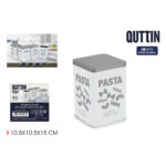 Barattolo in Metallo Quttin PASTA (12 Unità)