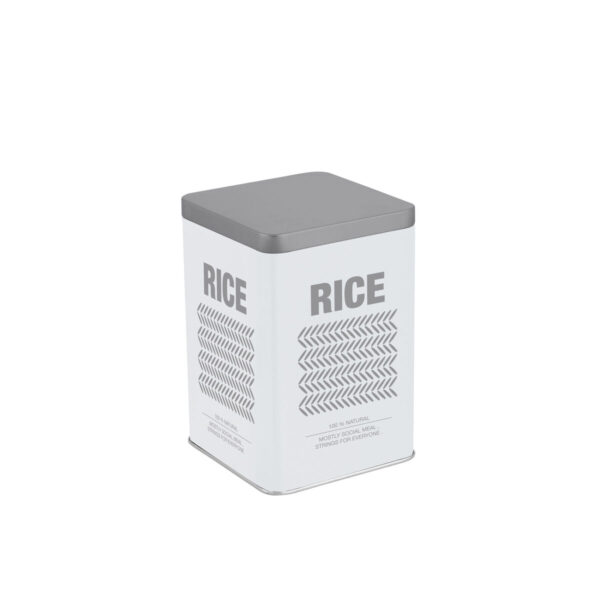 Barattolo in Metallo Quttin RICE (12 Unità)