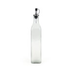 Oliera Anna Trasparente Argentato Vetro 0,5 L (24 Unità)