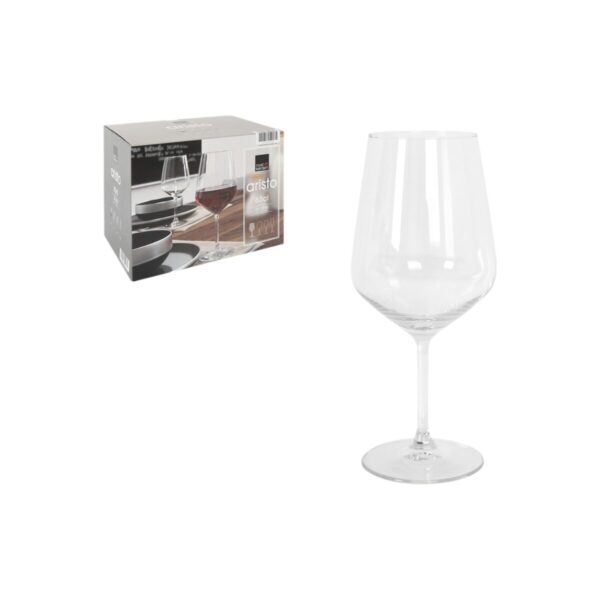 Set di calici da vino Inde Aristo 650 ml 6 Pezzi