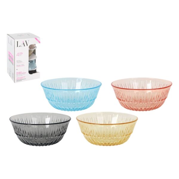 Ciotola per Aperitivi LAV 345 ml 12,3 x 5,1 cm 4 Pezzi (6 Unità)