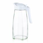 Boccale con Coperchio e Dosatore Arcoglass Vetro 1,5 L (6 Unità)