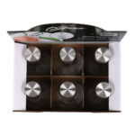 Bottiglia di Vetro La Mediterránea Metallo Vetro 1 L (6 Unità)