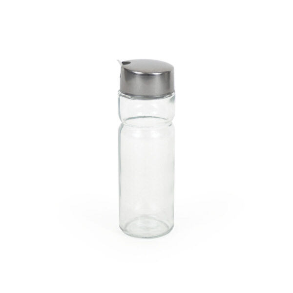 Oliera Quttin Trasparente Argentato Vetro 0,2 L 5 x 5 x 15 cm (24 Unità)