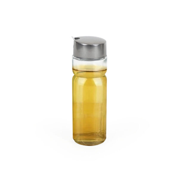 Oliera Quttin Trasparente Argentato Vetro 0,2 L 5 x 5 x 15 cm (24 Unità)