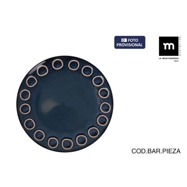 Piatto da pranzo La Mediterránea Almudena Azzurro (12 Unità)