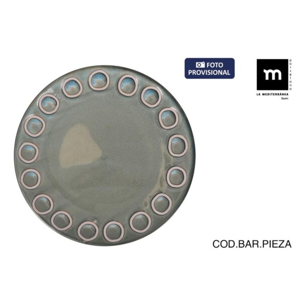 Piatto da pranzo La Mediterránea Almudena Grigio (12 Unità)