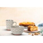 Tazza Mug La Mediterránea Almudena Grigio 200 ml (36 Unità)