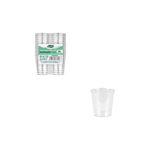 Bicchierino Algon Ø 4 cm 30 ml 24 Pezzi (24 Unità)