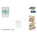 Bicchierino Algon Ø 4 cm 30 ml 24 Pezzi (24 Unità)