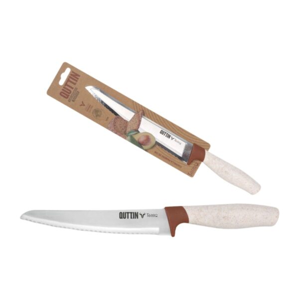 Coltello da Cucina Quttin Terra 20 cm (24 Unità)
