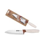 Coltello Santoku Quttin Terra 17 cm (24 Unità)