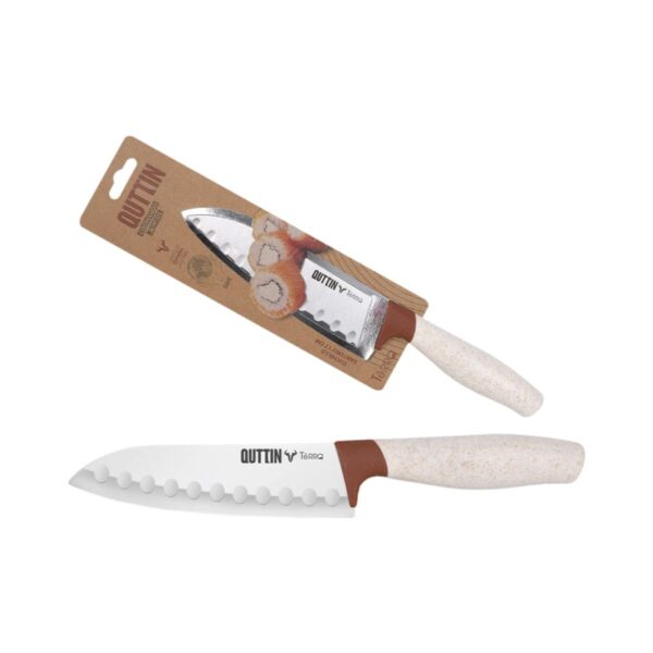Coltello Santoku Quttin Terra 17 cm (24 Unità)