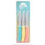 Coltello da Cucina Quttin Basic 11 cm 3 Pezzi (18 Unità)