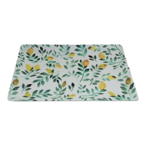Vassoio per aperitivi La Mediterránea Limone 30 x 20 x 2,5 cm (12 Unità)