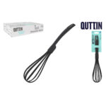 Sbattitore con frusta Quttin Quttin 31 x 7 x 7 cm Nero (12 Unità)